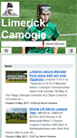 Mobile Screenshot of limerickcamogie.com